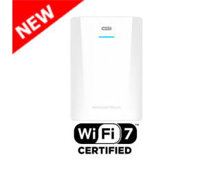 Grandstream GWN7670WM Wi-Fi 7 Dual-band 3.6Gbps Indoor Wall-mount Access Point with 2x2:2 MIMO, DL/UL OFDMA Technology and PoE+ Support